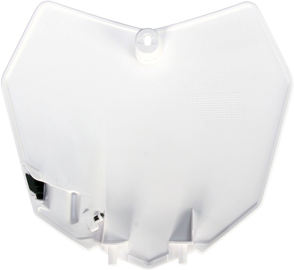 ACERBIS Front Number Plate - White 2314230002