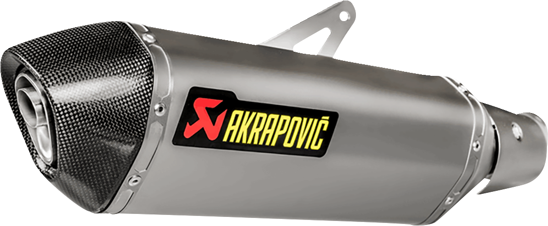AKRAPOVIC Slip-On Line Muffler - Titanium NINJA 400 2018-2023 S-K4SO7-HRT 1811-4372