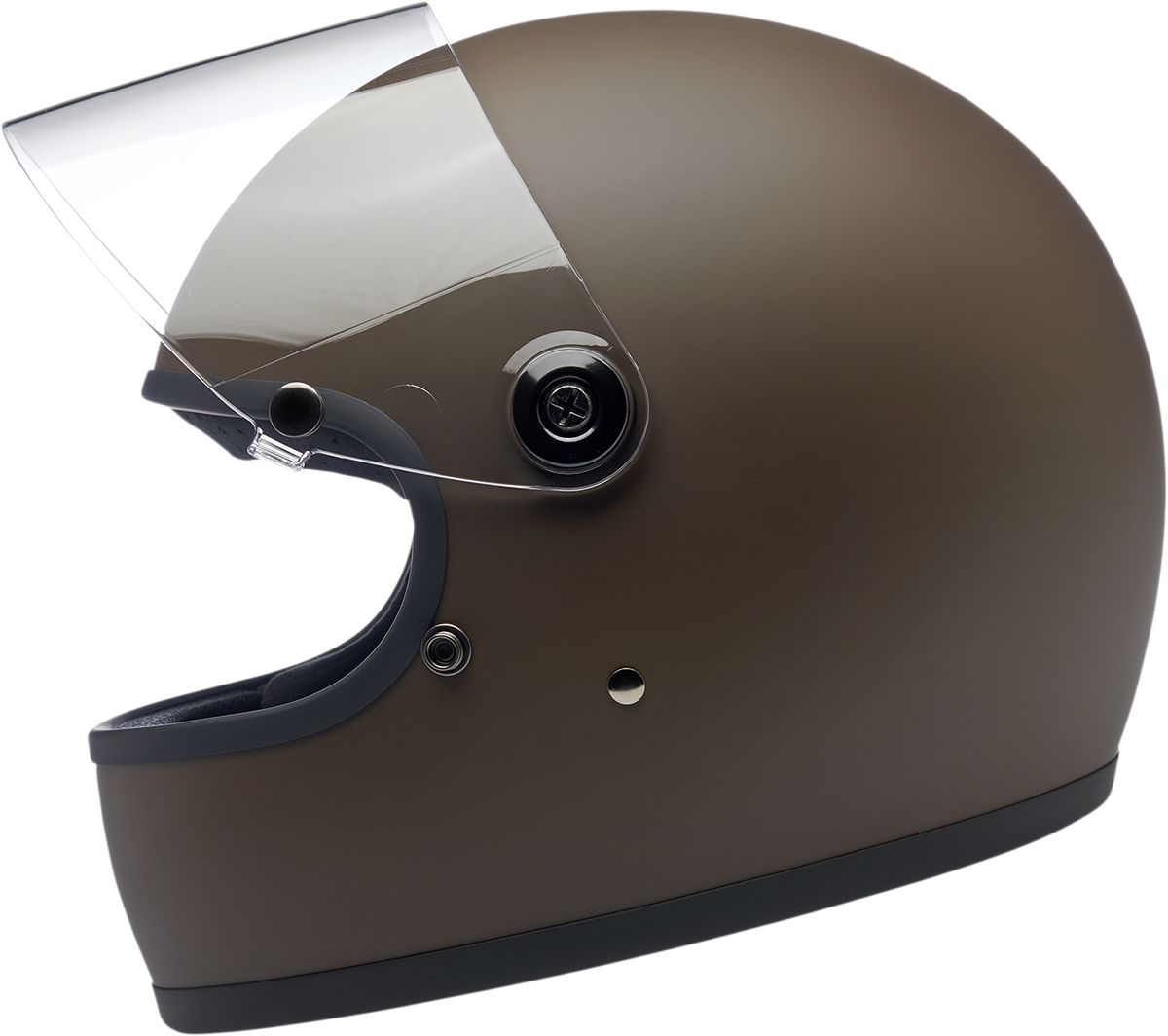 BILTWELL Gringo S Helmet - Flat Chocolate - Small 1003-252-102