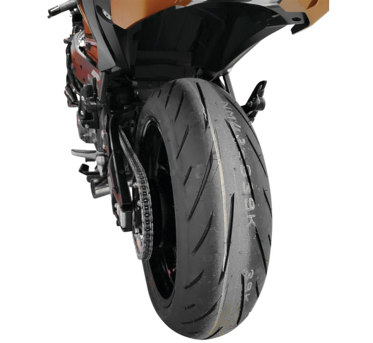 Voodoo Shorty Exhaust ,Black Exhaust dual slip on Hayabusa 22-23 G3 VEBUSAM2CDB