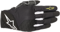 ALPINESTARS Crossland Gloves - Black/Fluo Yellow - Large 3566518-155-L