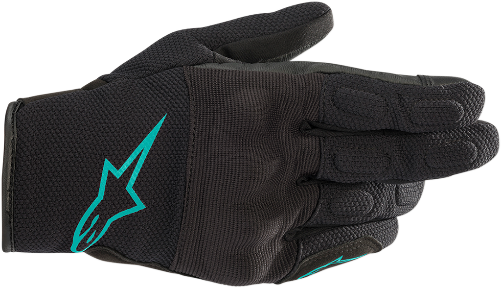 ALPINESTARS Stella S-Max Drystar Gloves - Black/Teal - Medium 3537620-1170-M
