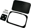 DRAG SPECIALTIES License Plate Mount - 3 Hole - Gloss Black 2030-0628