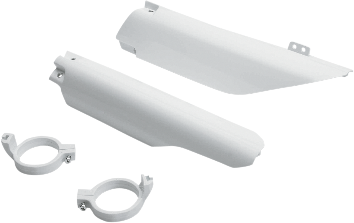 UFO Fork Cover - White - SUZ - '04-'05 SU03998-041