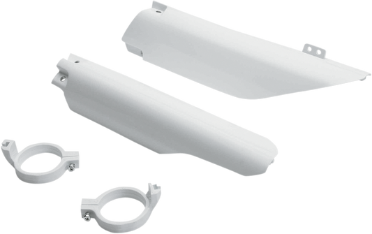 UFO Fork Cover - White - SUZ - '04-'05 SU03998-041