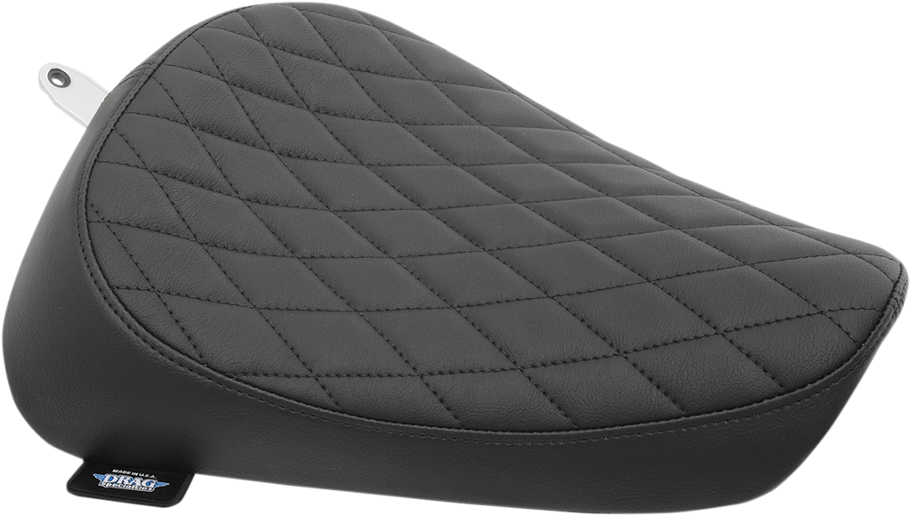 DRAG SPECIALTIES Solo Seat - Diamond - XL '82-'03 NO RUBBER BUMPERS 0804-0614