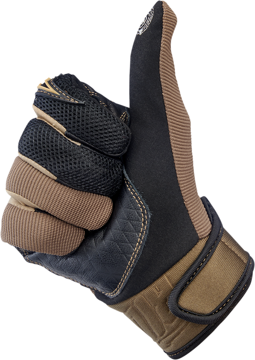 BILTWELL Baja Gloves - Chocolate - XS 1508-0201-301