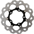 GALFER Wave® Brake Rotor - Rear - Black Carrier DF822FLW