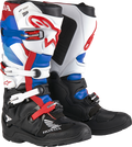 ALPINESTARS Tech 7 Enduro Drystar® Boots - Black/White/Blue/Red - US 8 2012723-1272-8