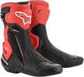 ALPINESTARS SMX+ Vented Boots - Black/Red - US 9 / EU 43 2221119-13-43