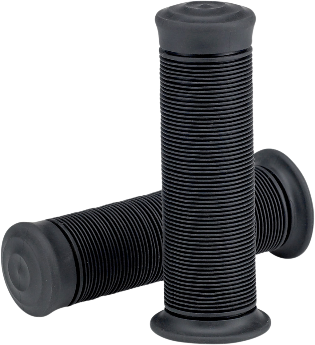 BILTWELL Grips - Kung Fu - 1" - Black 6701-0101