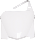 ACERBIS Front Number Plate - White 2113620002