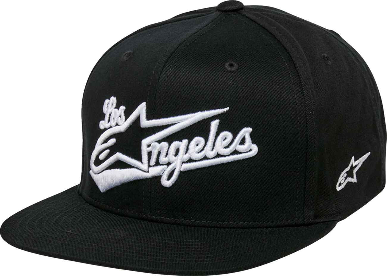 ALPINESTARS Los Angeles Hat - Black/White - One Size 1233815701020OS