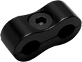 MOTION PRO Cable Clamp - Dual - Black 11-1994