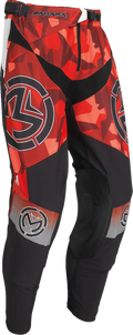 MOOSE RACING Sahara Pants - Red/Black - 28 2901-10378