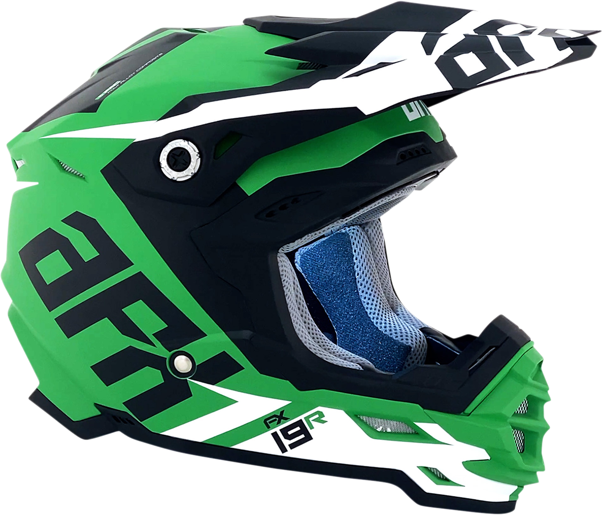AFX Fx-19r Helmet - Racing - Matte Green - Small 0110-7078