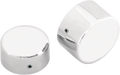 DRAG SPECIALTIES Axle Caps - Chrome - Rear W16-0332