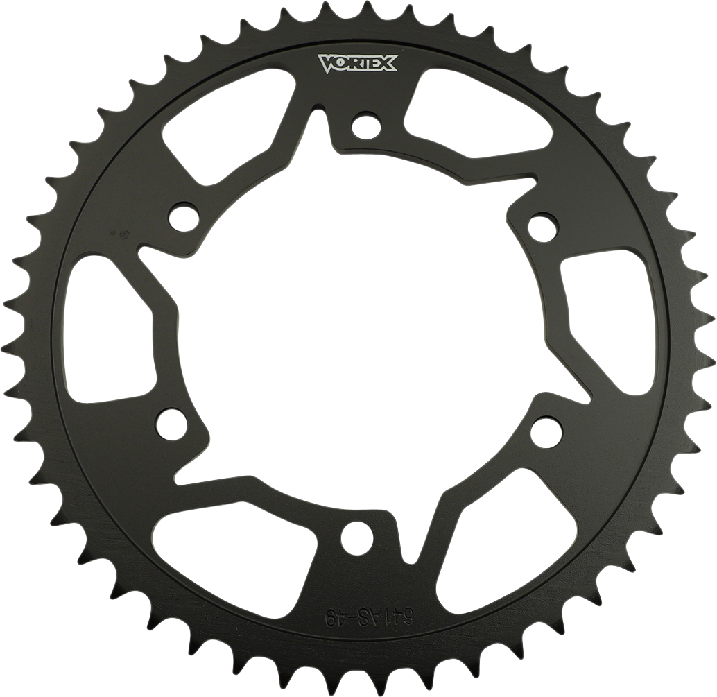 VORTEX Steel Rear Sprocket - 49 Tooth - Yamaha 641AS-49