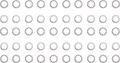 DRAG SPECIALTIES Chrome 3/8" Inside Star Washer MPB459