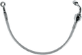 DRAG SPECIALTIES Brake Line - Rear - Stainless Steel 640111