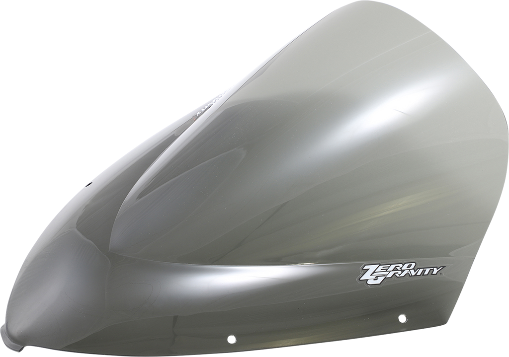 Zero Gravity Double Bubble Windscreen - Smoke - Ninja 650 16-203-02