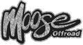 MOOSE RACING Decal - Retro Moose - Silver - 10 Pack 4320-2461