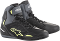 ALPINESTARS Faster-3 Drystar® Shoes - Black/Gray/Yellow - US 8 2540719175-8