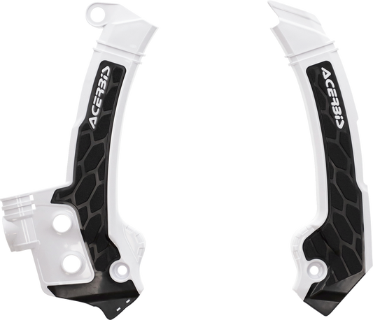 ACERBIS X-Grip Frame Guards - White/Black 2979601035