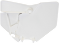 UFO Front Number Plate - White KT04063-047