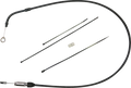 DRAG SPECIALTIES Clutch Cable - Upper - Bent Tube - 49" - Black/Black 6323510HE