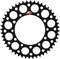 RENTHAL Sprocket - Suzuki - Black - 48 Tooth 123U-520-48GYBK