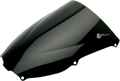 Zero Gravity Double Bubble Windscreen - Dark Smoke - ZX6R 16-244-19