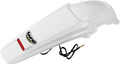 UFO Enduro Rear Fender with LED - White - HO04603-041