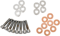 DRAG SPECIALTIES Bolt Kit - Rocker Box - Socket-Head - Smooth - Evolution Harley-Davidson DS-190813S MK123S
