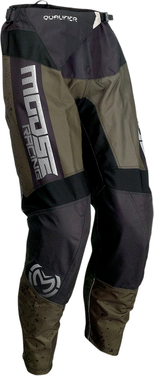 MOOSE RACING Qualifier Pants - Olive/Black - 34 2901-9598