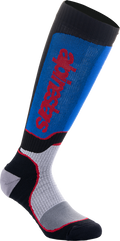 ALPINESTARS MX Plus Socks - Black/Red/White/Blue - Large 4702324-1226-L