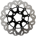 GALFER Wave® Brake Rotor - Rear - Black Carrier DF681CW-B