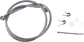 DRAG SPECIALTIES Brake Line - Front - +2" - Stainless Steel - XL 660310-2