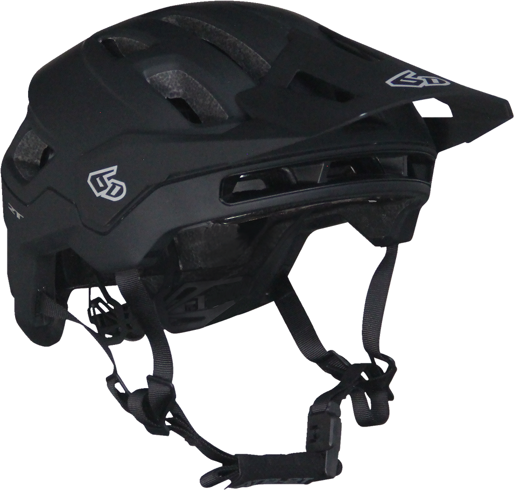 6D ATB-2T Helmet - Ascent - Black Matte - XL/2XL 23-0008