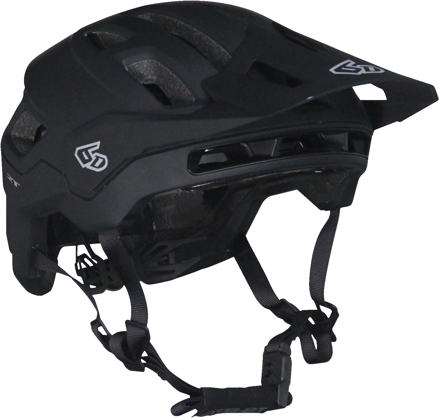6D ATB-2T Helmet - Ascent - Black Matte - M/L 23-0006