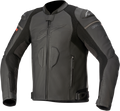 ALPINESTARS GP Plus R v3 Rideknit® Leather Jacket - Black/Black - US 42 / EU 52 3100321-1100-52