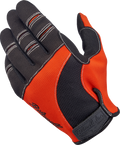 BILTWELL Moto Gloves - Orange/Black - XS 1501-0106-001