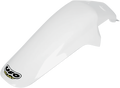 UFO MX Rear Fender - White YA02833046