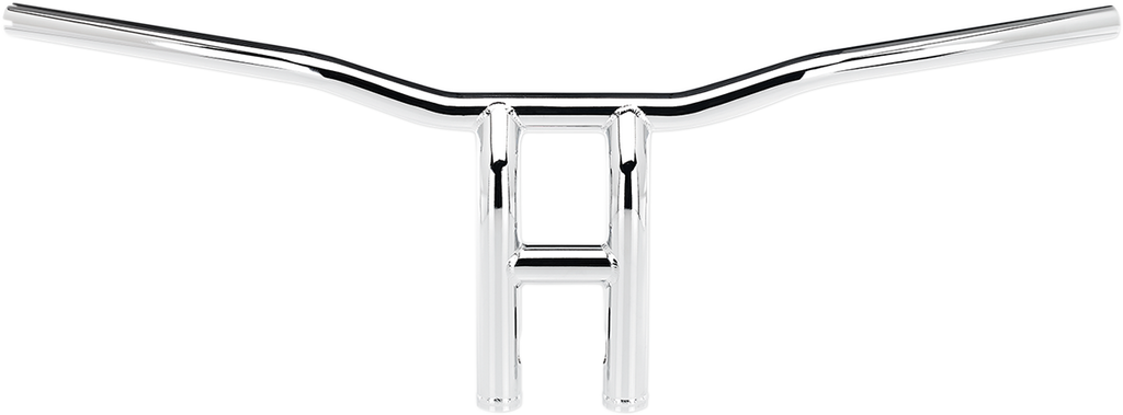 BILTWELL Handlebar - Tyson XL - Pullback - 10" - TBW - Chrome 6260-1055