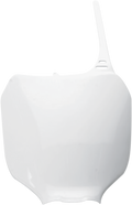 UFO Front Number Plate - White YA03823046