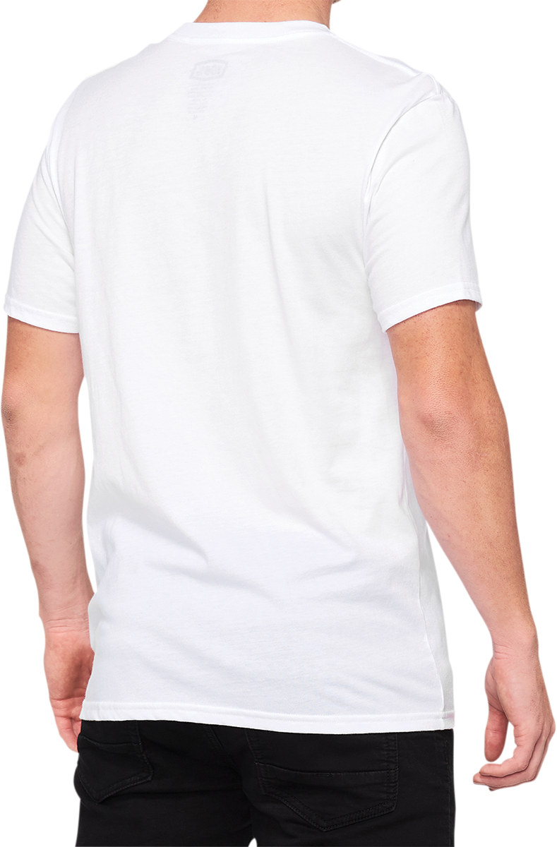 100% Alibi T-Shirt - White - Medium 32136-000-11