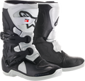 ALPINESTARS Youth Tech 3S Boots - Black/White - US 11 2014518-12-11