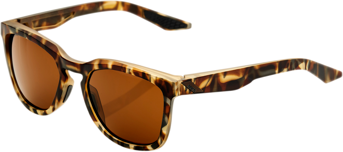 100% Hudson Sunglasses - Havana - Bronze 61028-089-73