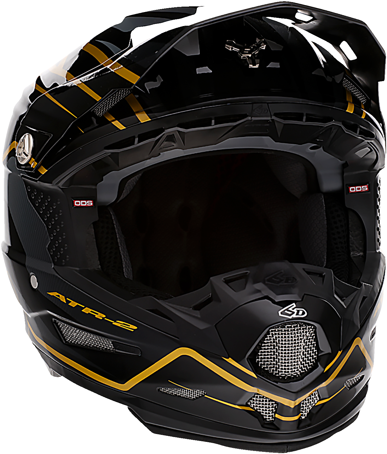 6D ATR-2 Helmet - Phase - Black/Gold - Medium 12-2806