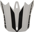MOOSE RACING F.I. Session Visor Kit - White/Black 0132-1262